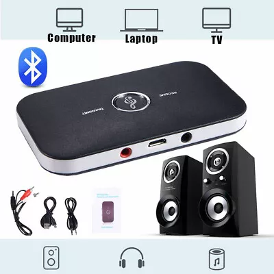 2in1 Bluetooth Transmitter & Receiver Wireless A2DP Home TV Stereo Audio Adapter • $8.99
