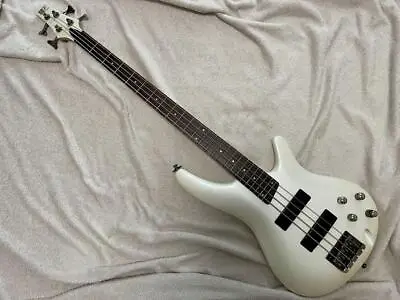 Ibanez Electric Bass Guitar SDGR SR300 Pearl White Used Shipping From Japan • $377.61
