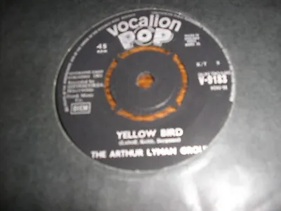 £3.99 • Buy The Arthur Lyman Group Yellow Bird / Hava Nagilah Vocalion Pop
