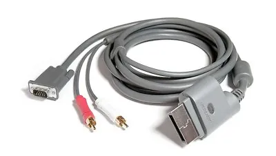 VGA With Stereo Audio Cable For Xbox 360 • $12