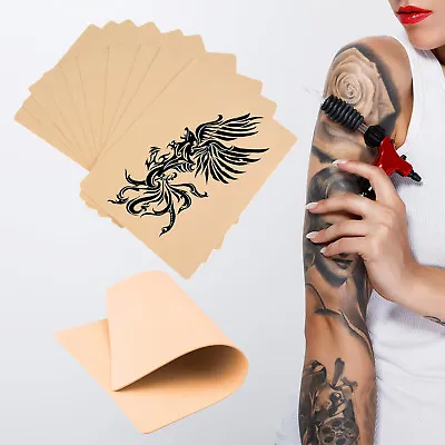 Synthetic Learning Tattoo Practice Fake Skin Blank Artificial Beginners • £3.55