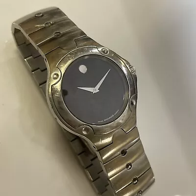 Womens Movado SE Sports Edition 84 G1 1892 Pre Owned Running New Battery • $295