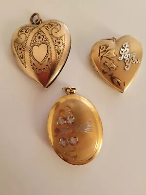 Vintage Lockets LOT • $19.50