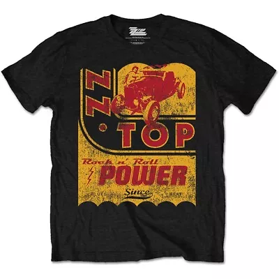 ZZ TOP  - Unisex T- Shirt - Speed Oil -  Black  Cotton  • £16.99