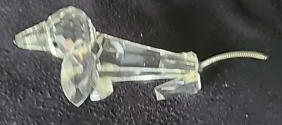 Vintage Swarovski Crystal Dachshund Figurine  • $9.97