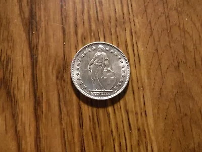 Switzerland 1 Franc 1962 B Silver Coin (906) • $5.99