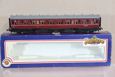 BACHMANN 37-150 BR MAROON COLLETT 60' 1st 2nd CLASS COACH W7033W MINT BOXED Oe • £27.50