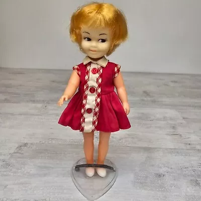 Vintage 1960’s Knickerbocker Rubber Head Plastic Doll Penny Standard Doll Co. 8  • $12.99