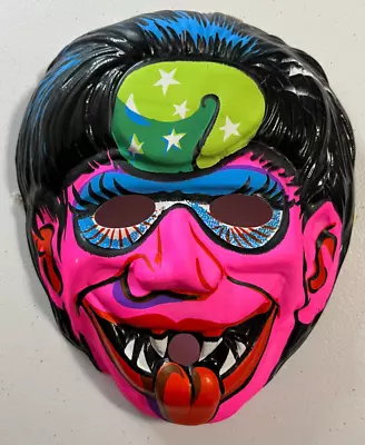 Rare Vintage Halloween Mask Vampire Ben Cooper Hong Kong Topstone Vacuform • $9.99