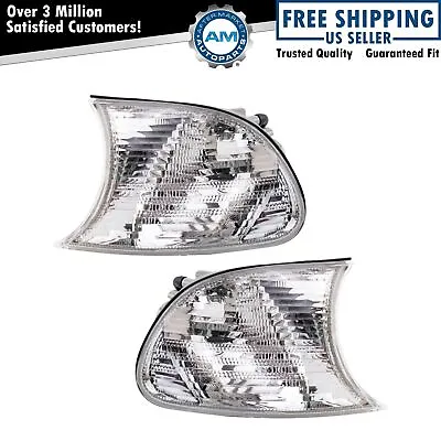 Side Markers Lights Front LH & RH Pair Set For BMW E46 3 Series M3 • $31.43