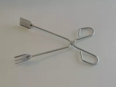 Kitchen Tongs  Handle Stainless Steel Metal Grippers USA Made • $12.99