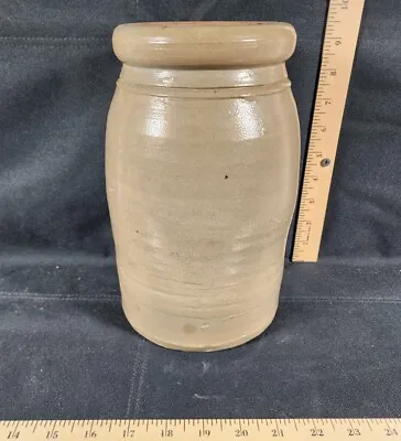 Antique A.P. Donaghho Unmarked Stoneware Crock Parkersburg W. Va. Primitive • $148