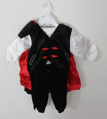 6M VAMPIRE BABY COSTUME Boys Koala Kids Dracula Fancy Dress Cute Cape NEW • $34.16