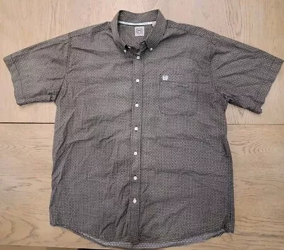 Cinch Shirt Men’s Size XL Geometric Short Sleeve Button Western • $22.99