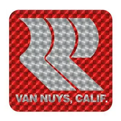 Robinson - Early PRISM Van Nuys - RED Head Tube  Decal - Old School Bmx • $22