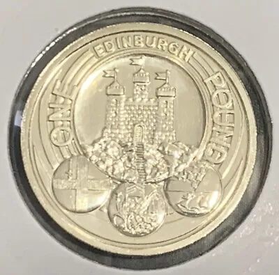 2011 Edinburgh BUNC £1 Pound Coin Capital Cities UNC One Uncirculated 11 GB UK • £22.95