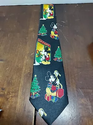 Disney Mickey Unlimited 100% Polyester Mickey Mouse Christmas Tie. Free Shipping • $10