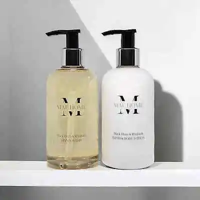 Black Plum & Rhubarb Hand Wash And Body Lotion Set - 300ml | Hand Care • £26.95