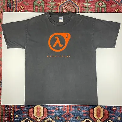Vintage 2003 Half Life 2 T-shirt Size XL Valve Premiere Showing Video Game • $84.96