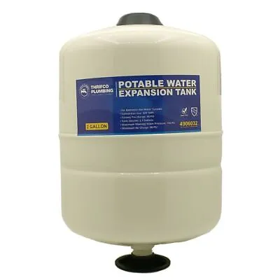 Thrifco 4906032 2 Gallon Thermal Expansion Tank For Potable Water Heater • $39.99