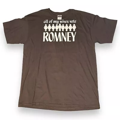 Funny Political Humor Mitt Romney Shirt Size Large • $25