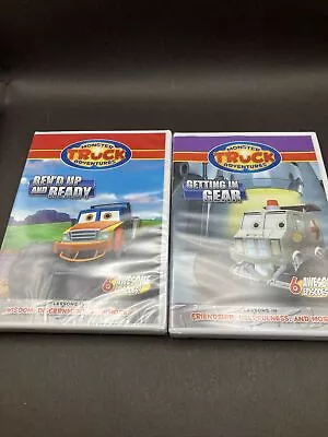Monster Truck Adventures: Rev'd Up And Ready& Getting In Gear. • $25