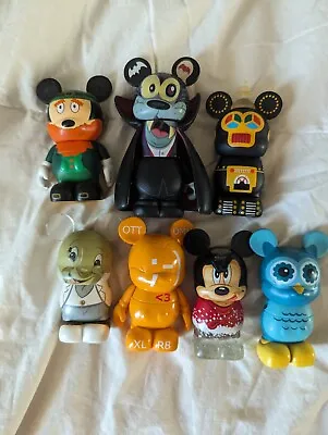 DISNEY Vinylmation Figures Lot Some Missing Pieces Leprechaun Dracula • $24