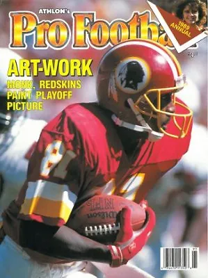 Art Monk Washington Redskins Athlon Sports 1989 NFL Pro Football Magazine - NEW • $8.95