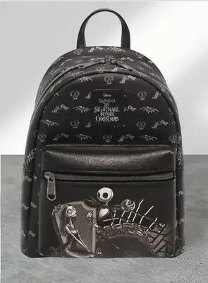 Disney Loungefly Nightmare Before Christmas Jack & Sally Tombstone Backpack NEW • $149.99