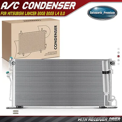 AC Condenser Parallel Flow With Receiver Drier For Mitsubishi Lancer 2002 2003 • $59.99