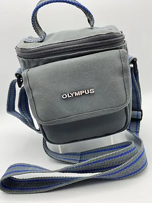 $14.99 • Buy Olympus Brand Camera Bag Light Grey W/ Handle, Shoulder Strap & Divider Vintage_