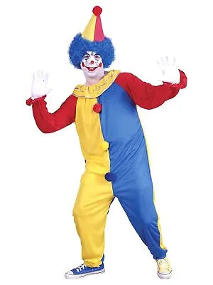 Fun World Mens Clown Jumpsuit Halloween Costume X-Large • $29.99