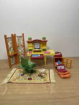 Fisher Price Loving Family Doll House Home Office 2006 • $50