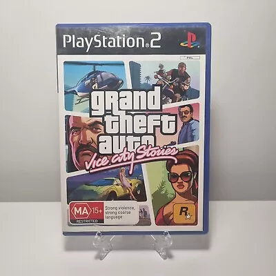 Grand Theft Auto Vice City Stories Playstation 2 Video Game No Manual • $50