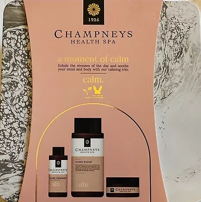£14.99 • Buy Champneys A Moment Of Calm Health Spa Set
