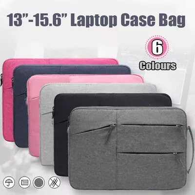 Laptop Sleeve Travel Bag Carry Case For MacBook Air Pro 13  15.6   Lenovo Dell   • $16.19