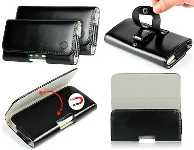$25 • Buy For Sony Xperia X Series Genuine Leather Tradesman Belt Buckle Loop Case Pouch