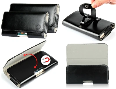 $25 • Buy For Sony Xperia X Series Genuine Leather Tradesman Belt Buckle Loop Case Pouch