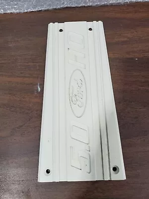 87-93 Mustang Gt White OEM Ford 5.0 Intake Plaque • $44.99