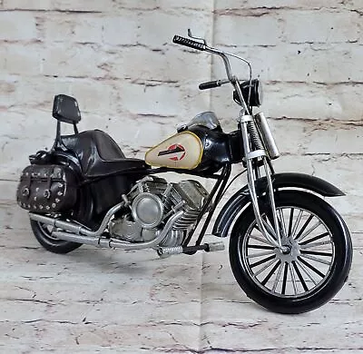 Detailed Handcrafted Indian Motorcycle 1:10 Scale Model Sculpture Home Decor Art • $203.30