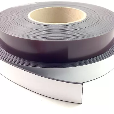 2 Flexible Magnetic Tape 05  X 12 Feet Magnetic Strip Roll Strong Self Adhesive • $16.99