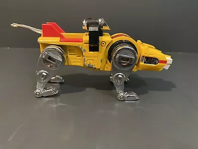 Vintage 1980s Voltron Yellow Lion Golion Die Cast Metal Robot Taiwan • $10