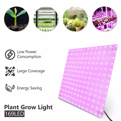 Full Spectrum Plant LED UV Grow Light Veg Lamp For Indoor Hydroponic Plant • $15.98