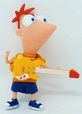 $7 • Buy Phineas W/ Guitar 3.25  Articulated Figure Disney Ferb Jakks Pacific