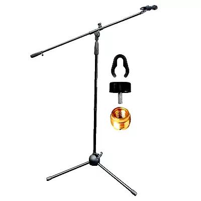 5Core Microphone Stand 360° Rotating Mic Clip Boom Arm Foldable Tripod Holder • $22.99