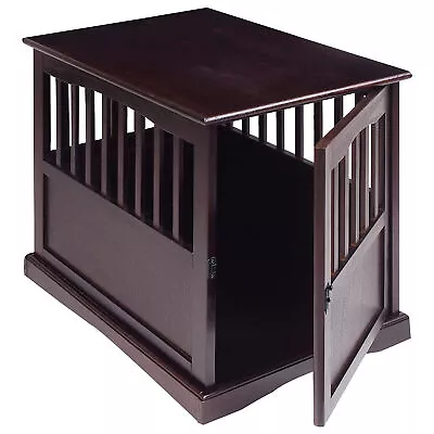 Casual Home Medium Wooden Pet Crate Dog House End Table Night Stand (Open Box) • $88.78