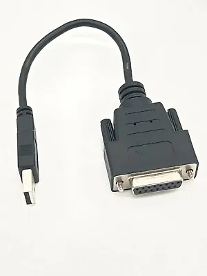 USB To Gameport DB15 Adapter Microsoft Sidewinder Logitech Belkin Joystick • $11.50