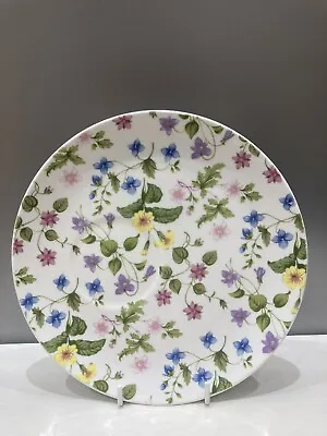 Vintage Queens Fine Bone China Country Meadow Snack / Tennis/ Plate • £5.99