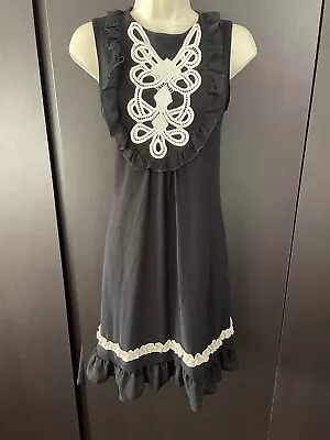 £5.99 • Buy Size 14 Dress Work Office Casual Spring Everyday Weekend Summer Flare Embroidery