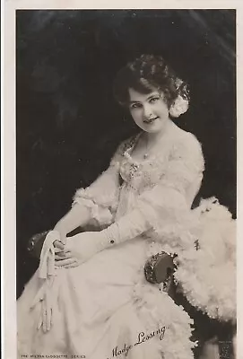 A Actor Actress Film Star Old Postcard Theatre Madge Lessing • £1.89